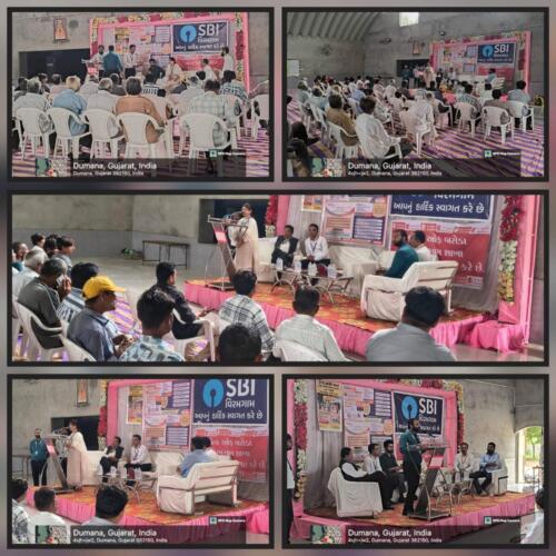 Camp at Dumana GP Ahmedabad District